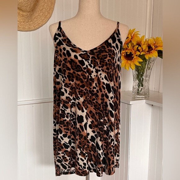 Leopard Print Camisole Tank top - Picture 3 of 3